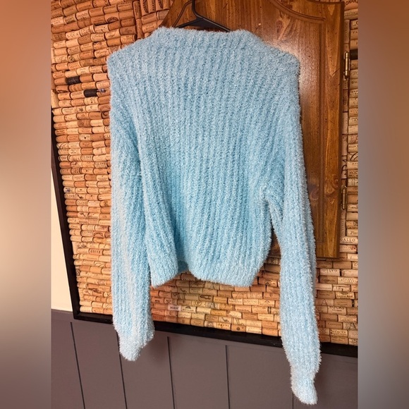 Show Me Your Mumu Women's Clemmie Cardi in Highlighter blue size XS - Picture 9 of 10